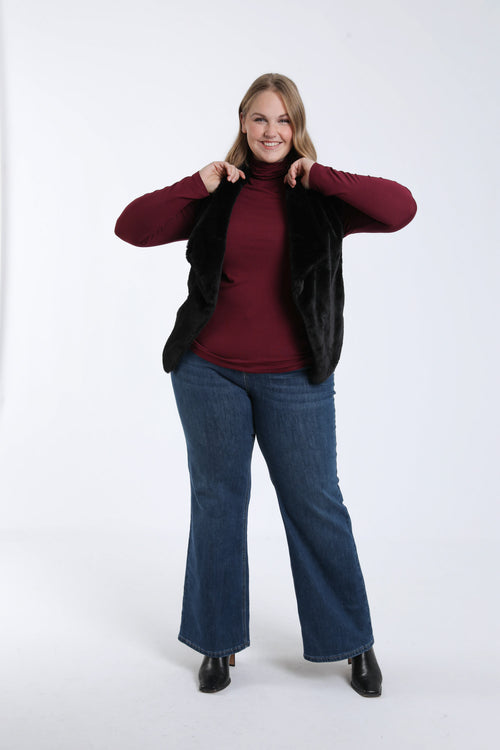 Jasje van nepbont-Paprika-7