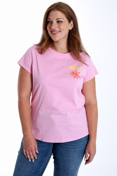 Ibiza bedrukte T-shirt-Paprika-1