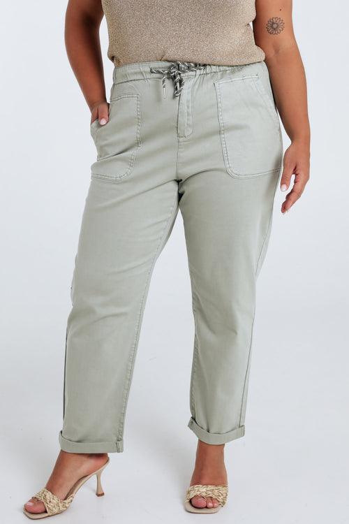 Lichte katoenen chino broek-Paprika-2