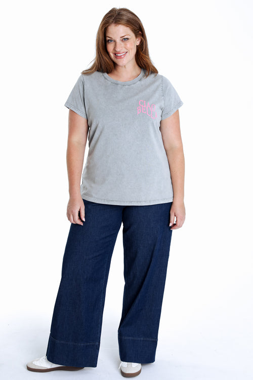 T-shirt en coton imprimé Ciao Bella-Paprika-9
