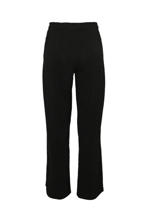 Effen wijde broek met ton-sur-ton strass-steentjes-Paprika-2
