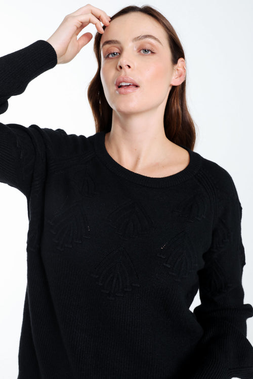 Pul à col rond-Paprika-4