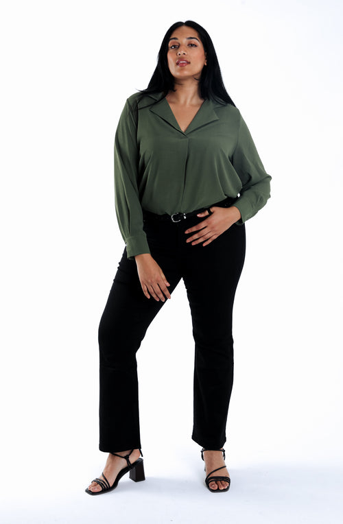 Pantalon bootcut Lara L 32-Paprika-6