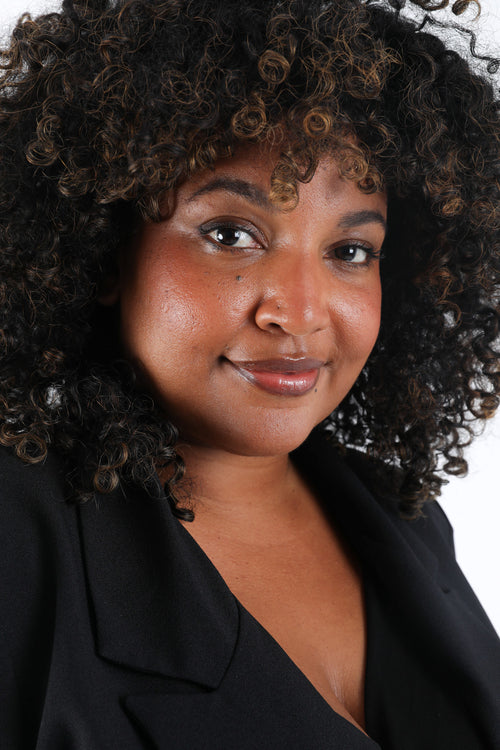 Losse effen blazer-Paprika-4