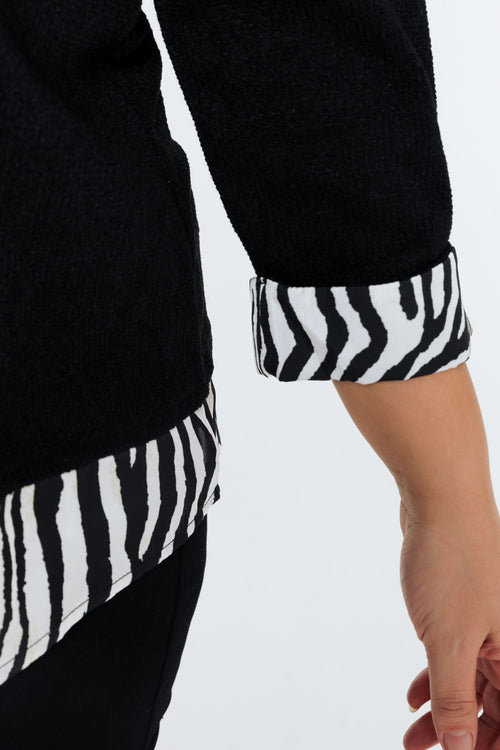 Pull 2 en 1 imprimé zèbre-Paprika-6