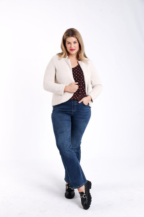 Blouse imprimé pois-Paprika-9