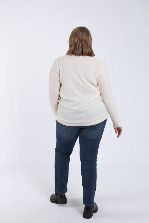 Kersttrui met hertendesign-Paprika-2