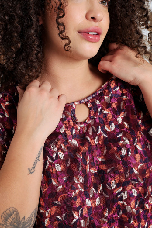 Blouse en dentelle-Paprika-4