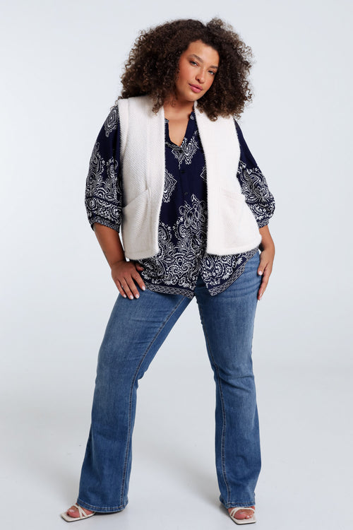 Mouwloos vest-Paprika-9