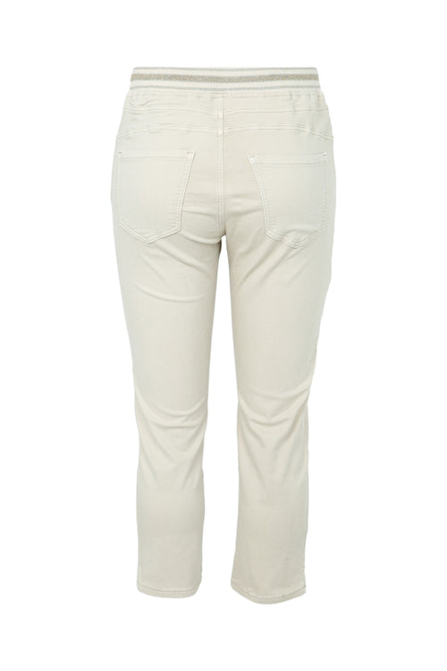Effen slim 3/4-jegging 