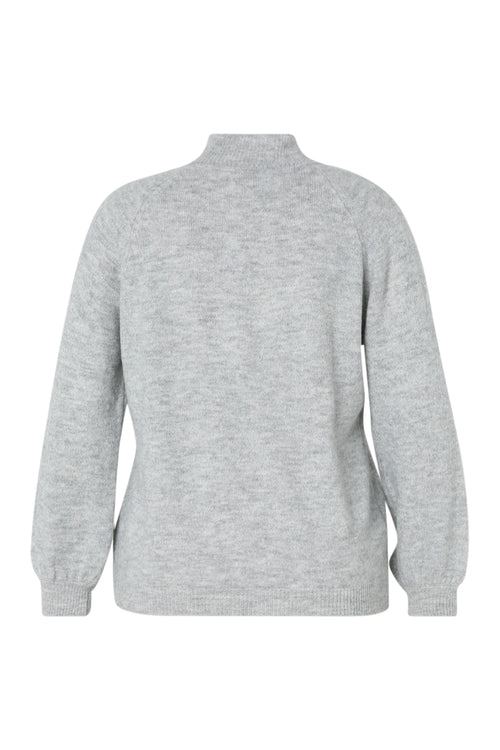 Effen trui met lurex-Paprika-11