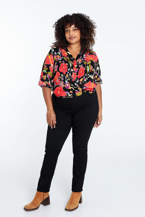 Slim, effen jegging 