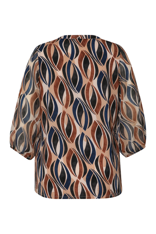 T-shirt met grafische print-Paprika-8