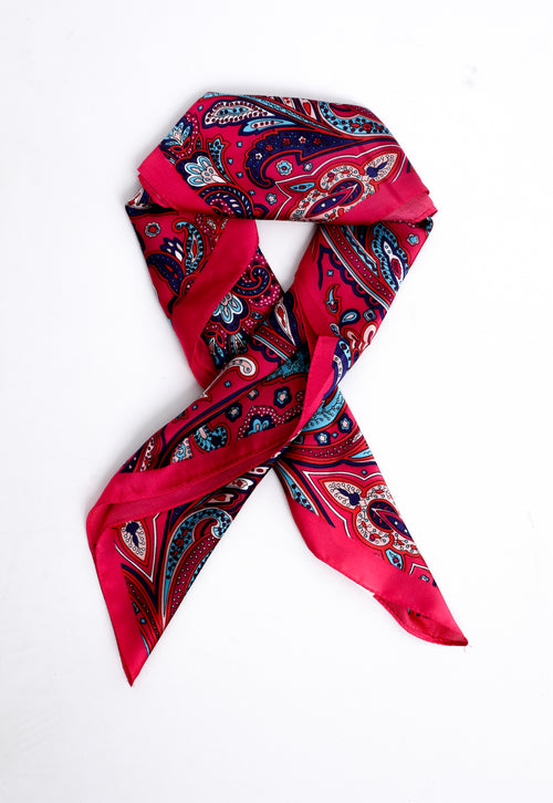 Foulard Octobre Rose-Paprika-1