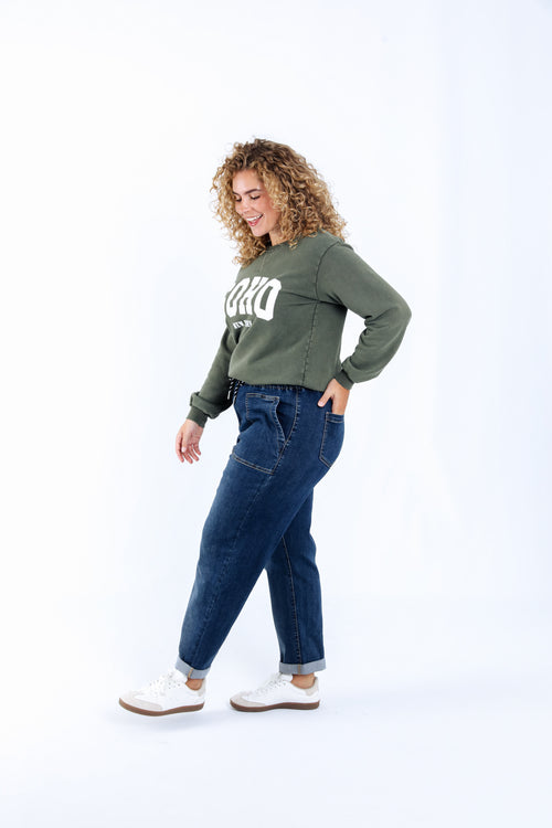 Chino broek in spijkerstof-Paprika-7