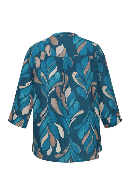 Blouse met grafische print-Paprika-2