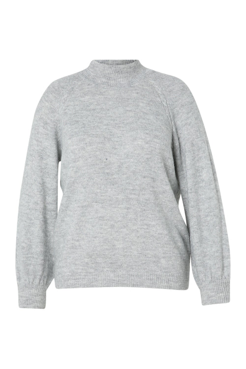 Effen trui met lurex-Paprika-10