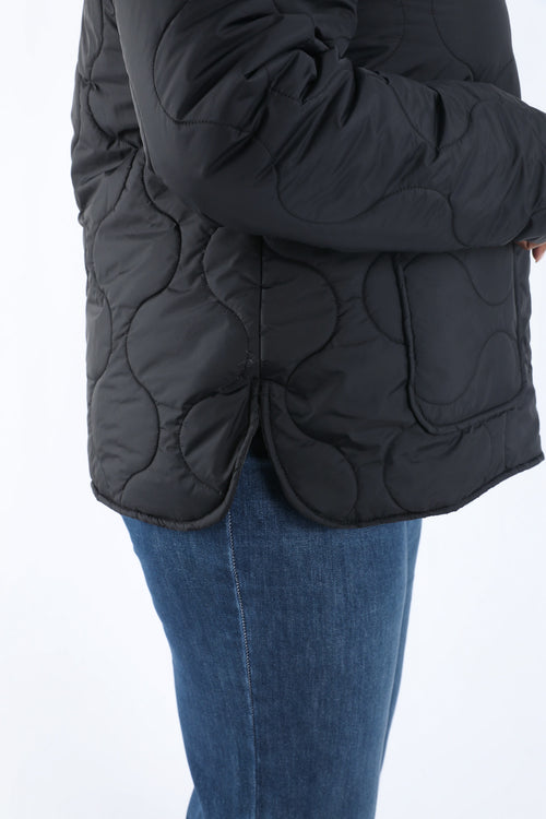 Effen korte donsjas-Paprika-6