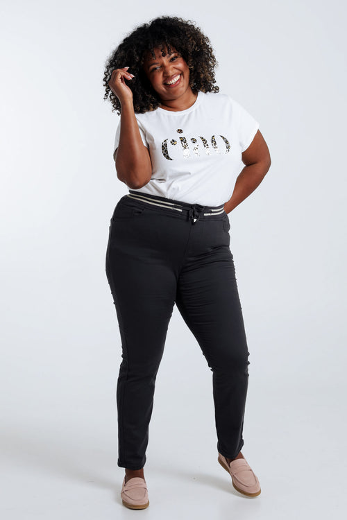 Effen slim jegging 