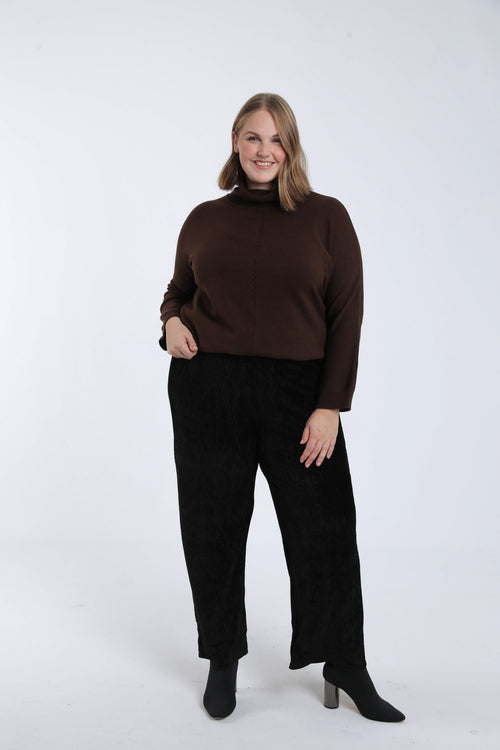Pantalon en velours-Paprika-7