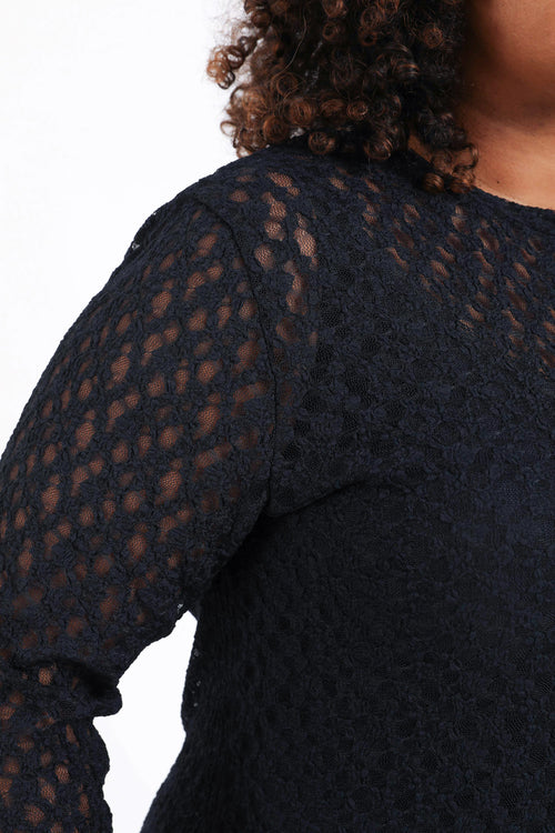 T-shirt en dentelle-Paprika-5