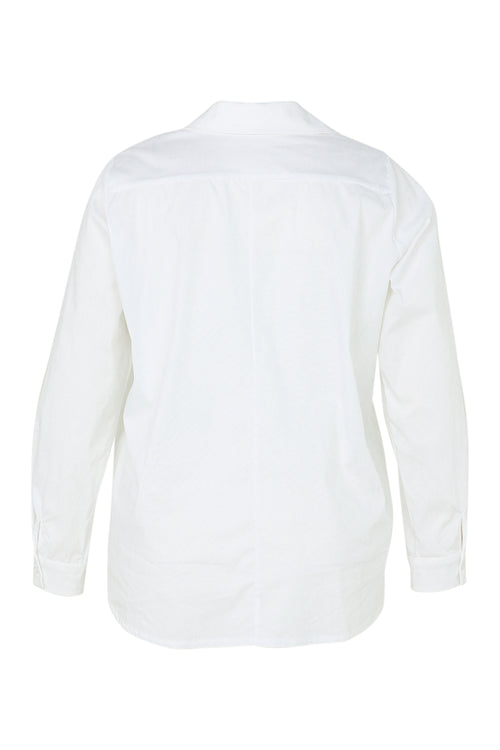 Chemise en coton avec perles-Paprika-12