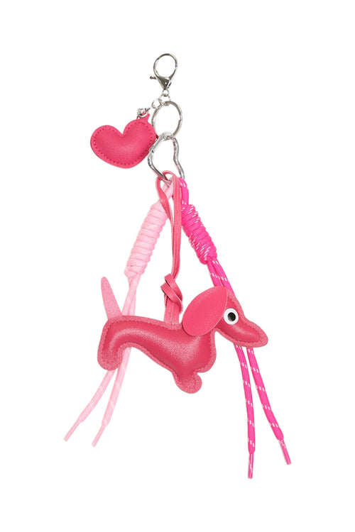 Teckel en hart sleutelhanger-Paprika-1