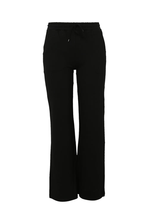Effen milanobroek in viscose-Paprika-10