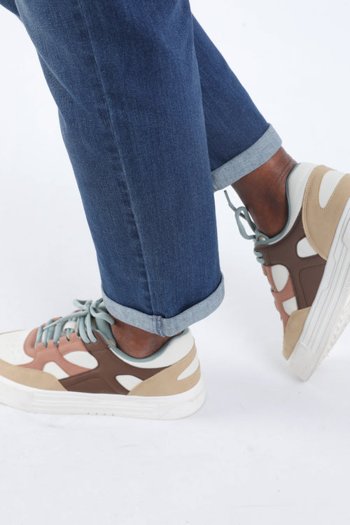 7/8 jeans met omslag-Paprika-5