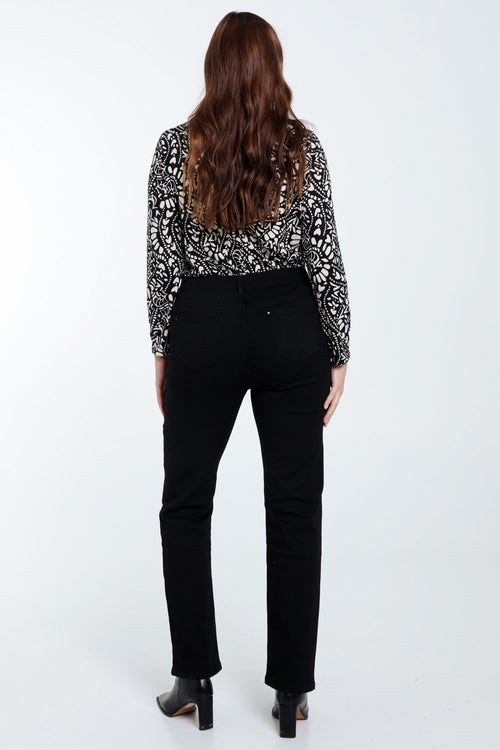 Pantalon droit Mia L32-Paprika-2