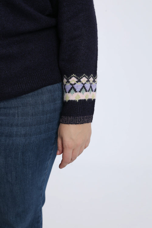 Kersttrui met dennenbomen-Paprika-5