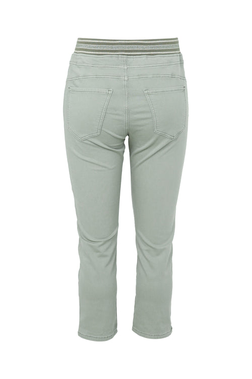 Effen slim 3/4-jegging 