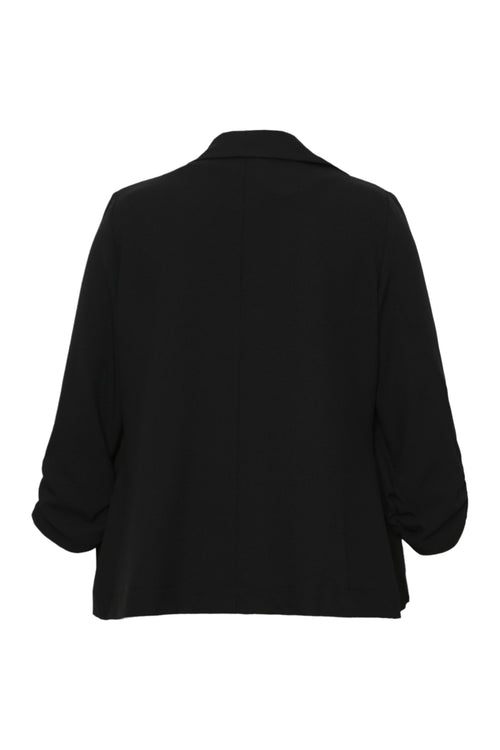 Blazer ample uni-Paprika-8