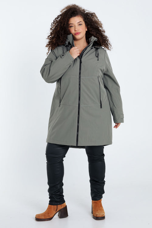 Parka met afneembare capuchon-Paprika-9
