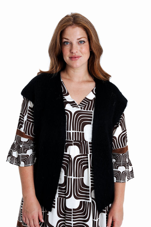 Gilet sans manches uni-Paprika-4