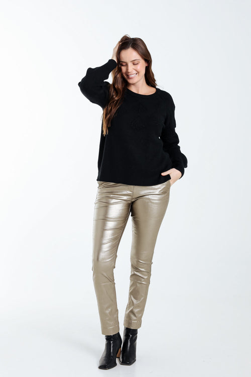 Pul à col rond-Paprika-8