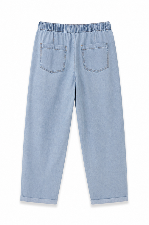 Chino broek in spijkerstof-Paprika-1