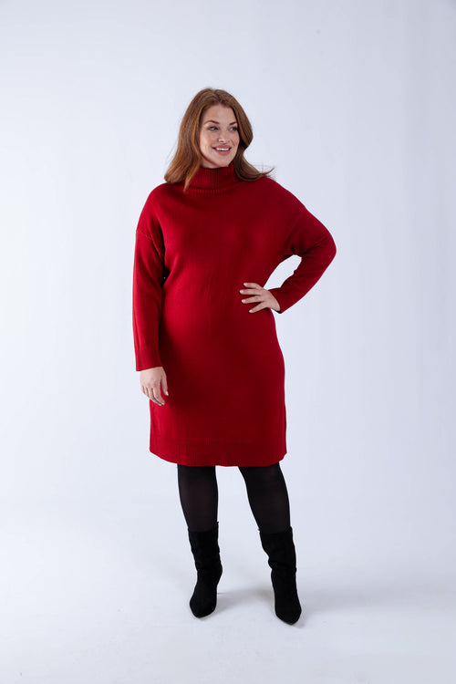 Effen trui-jurk-Paprika-2