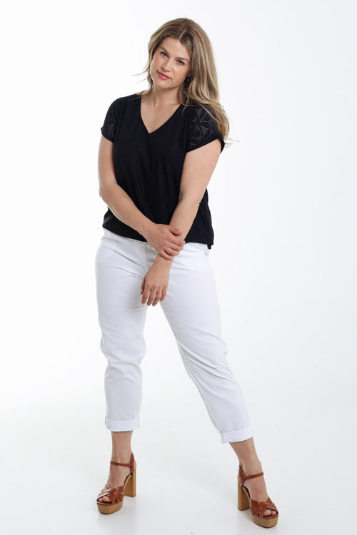 Effen 7/8-Chino-broek-Paprika-9
