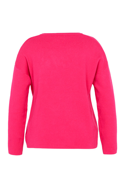 Pull uni lettrage en relief "Love"-Paprika-11