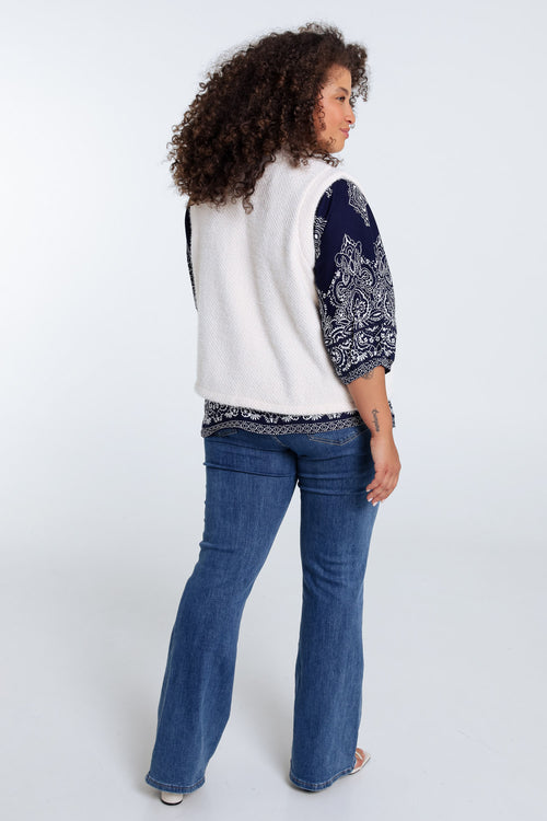 Mouwloos vest-Paprika-2