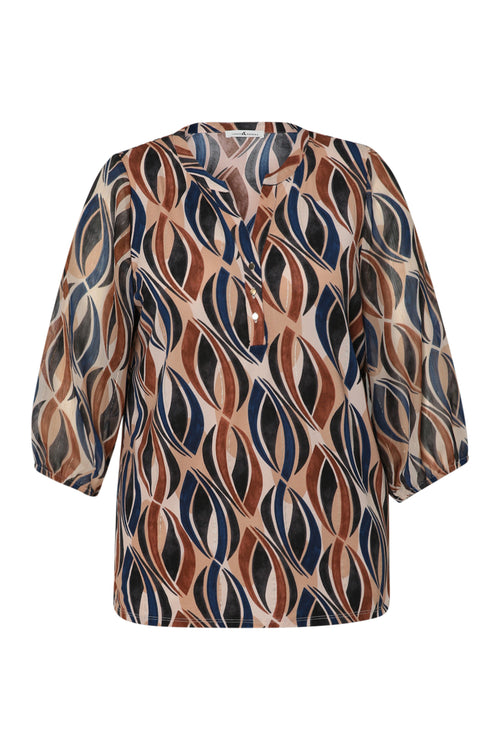 T-shirt met grafische print-Paprika-7