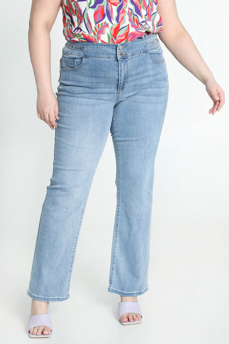 Ithaca Rijke man Vakantie Grote maten jeans voor dames