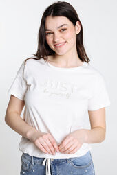 Katoenen T-shirt "Just Be Yourself"