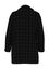 Lange blazer in tweed met jacquardmotief